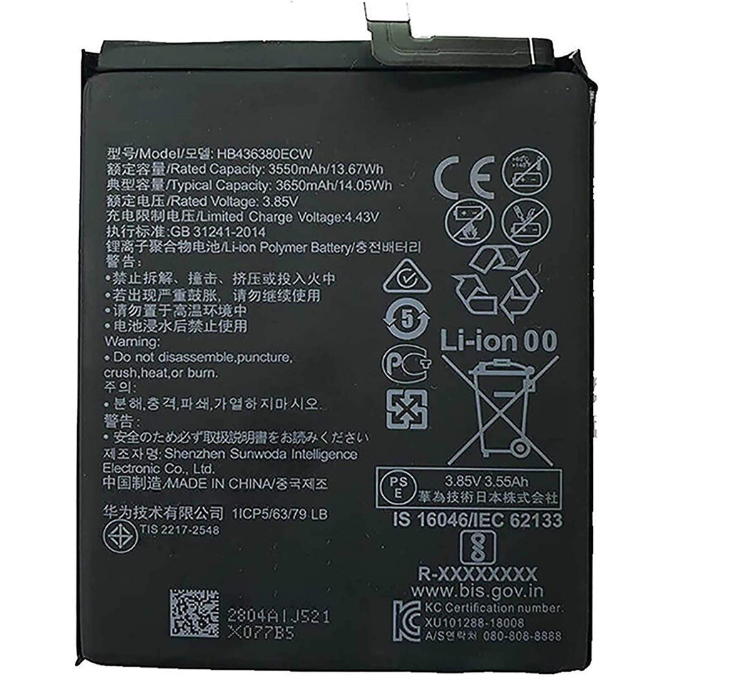 Huawei P30 HB436380ECW battery