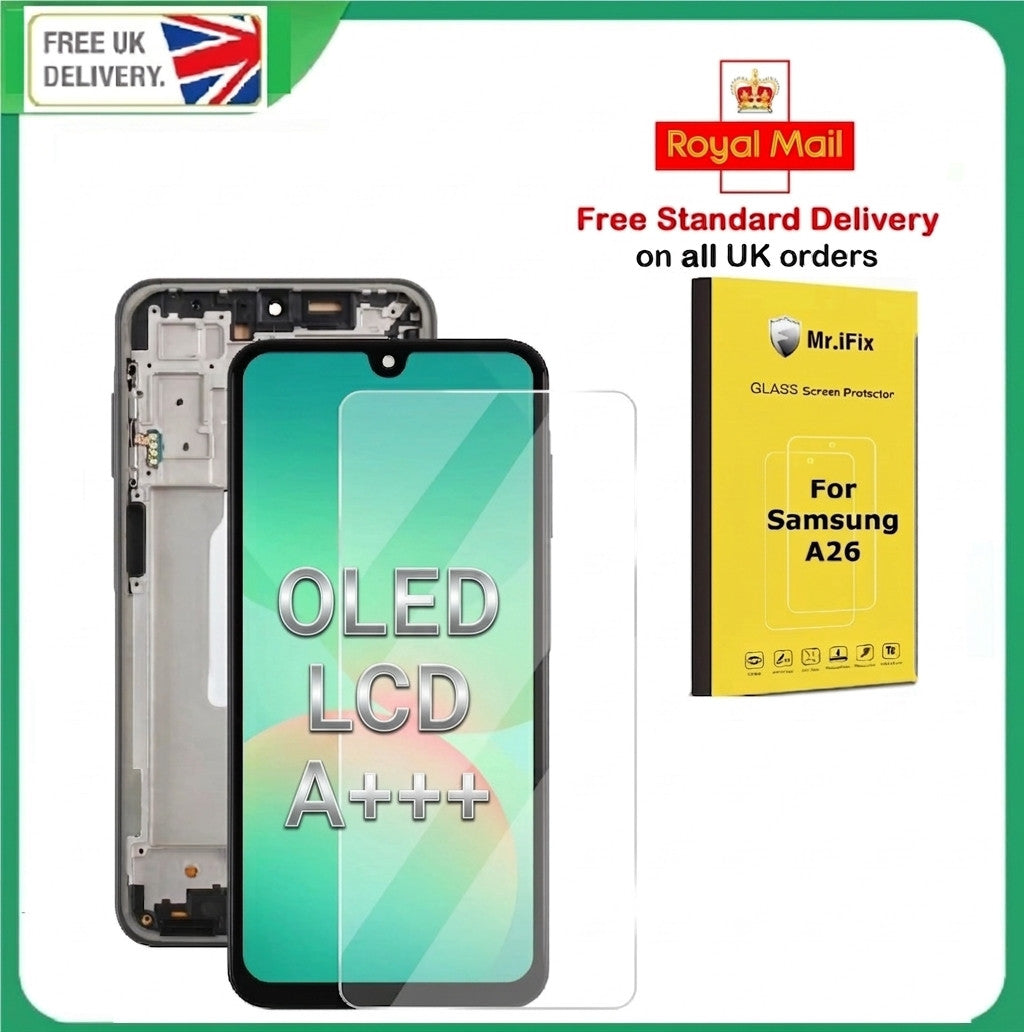 For Samsung Galaxy A26 5G SM-A266B OLED LCD Display Touch Screen Replacement LCD