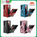 Shockproof HeavyDuty Ring Armor Case for Samsung Galaxy Z Fold 7 6 5 4