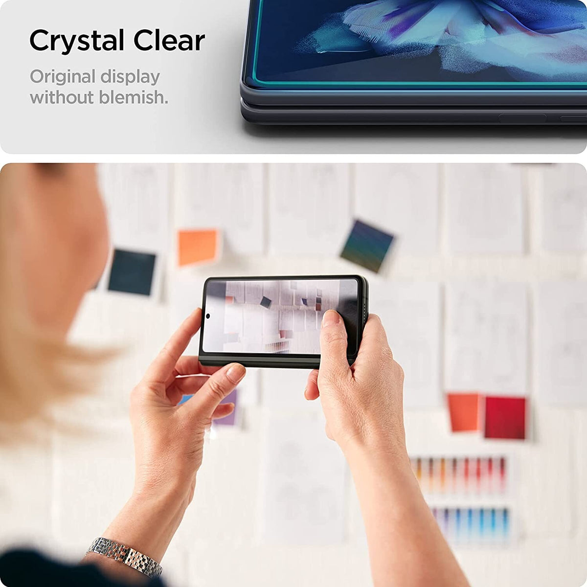 Genuine Tempered Glass Screen Protector Film For Galaxy Z Fold 5 5g 2023