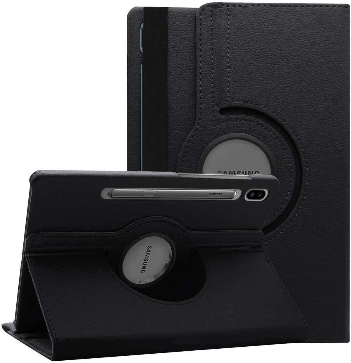For Samsung Galaxy Tab S7 FE Case Leather Folio Stand Cover  T730 / T736B