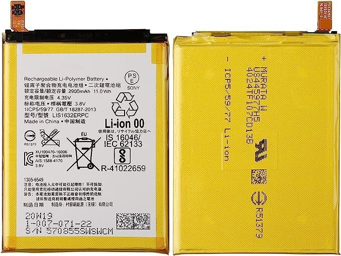 For Sony Xperia XZ Battery 2900mAh F8331 XZ Dual F8332 LIS1632ERPC SOV34