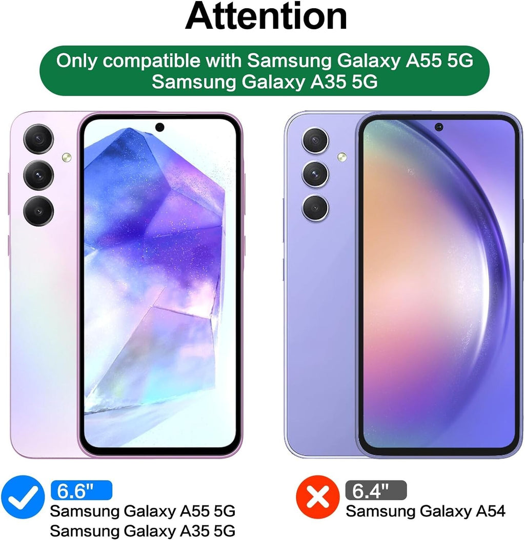 Tempered Glass Screen Protector for Samsung Galaxy A35 A55 5G Screen Protector