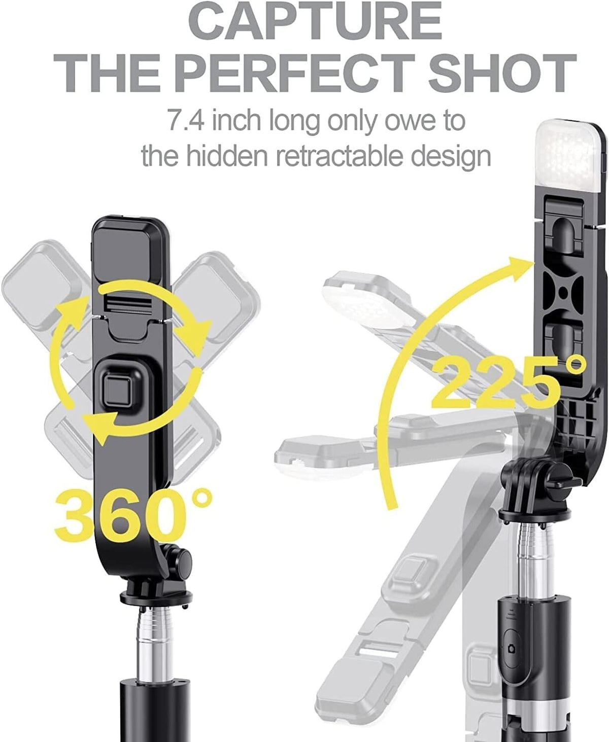 Selfie stick MONOPOD Tripod selfie stick for Pixel 8 8A 6A PIXEL 7 8 PRO 7A