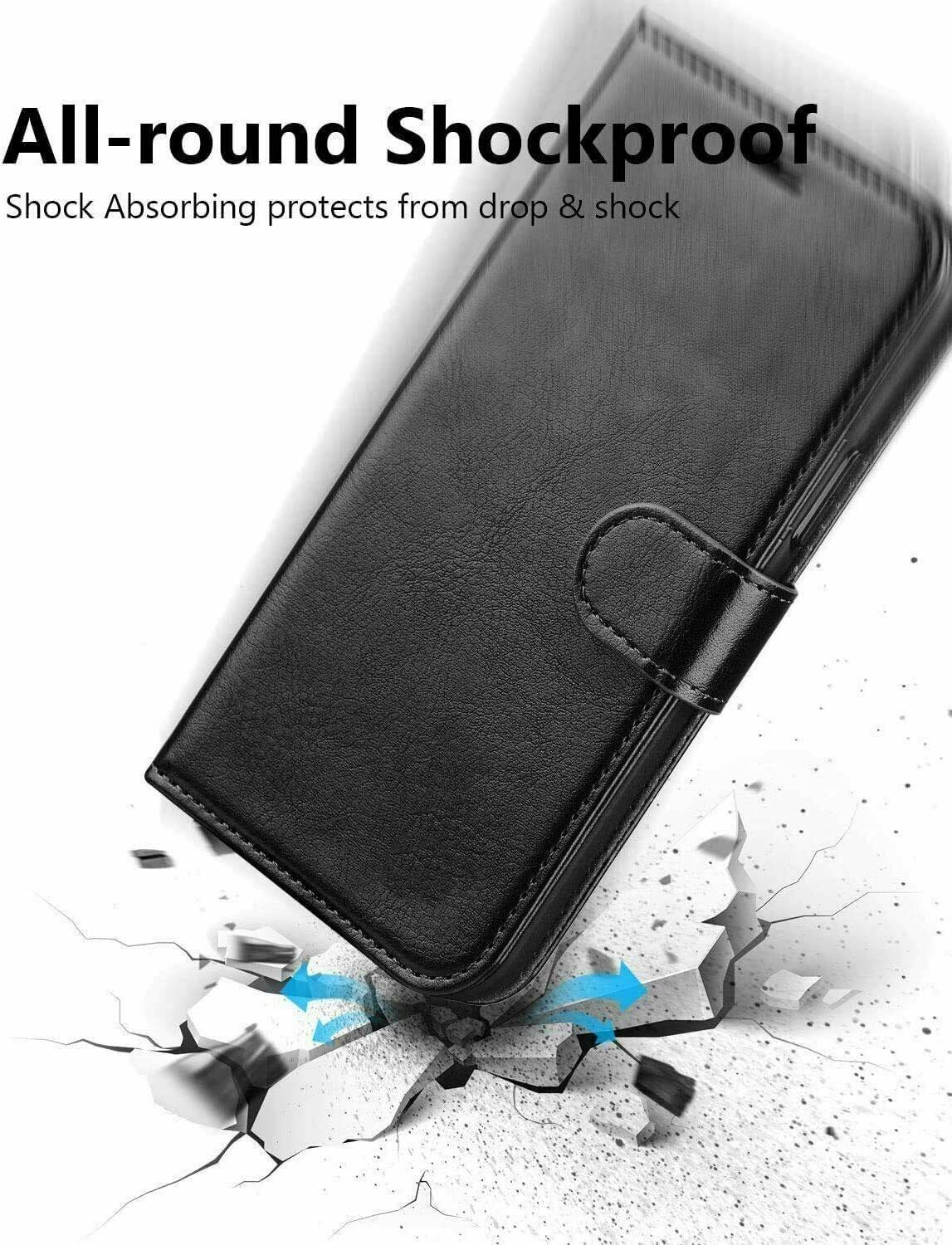 For Samsung Galaxy A12 Case Leather Wallet Book Flip Stand Cover for A12 Phone
