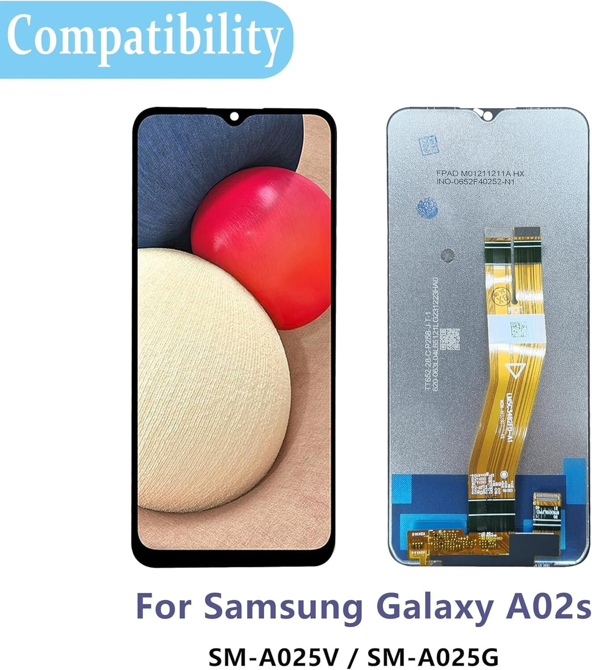 For Samsung Galaxy A02S SM-A025F A025G A025M LCD Display Digitizer Assembly