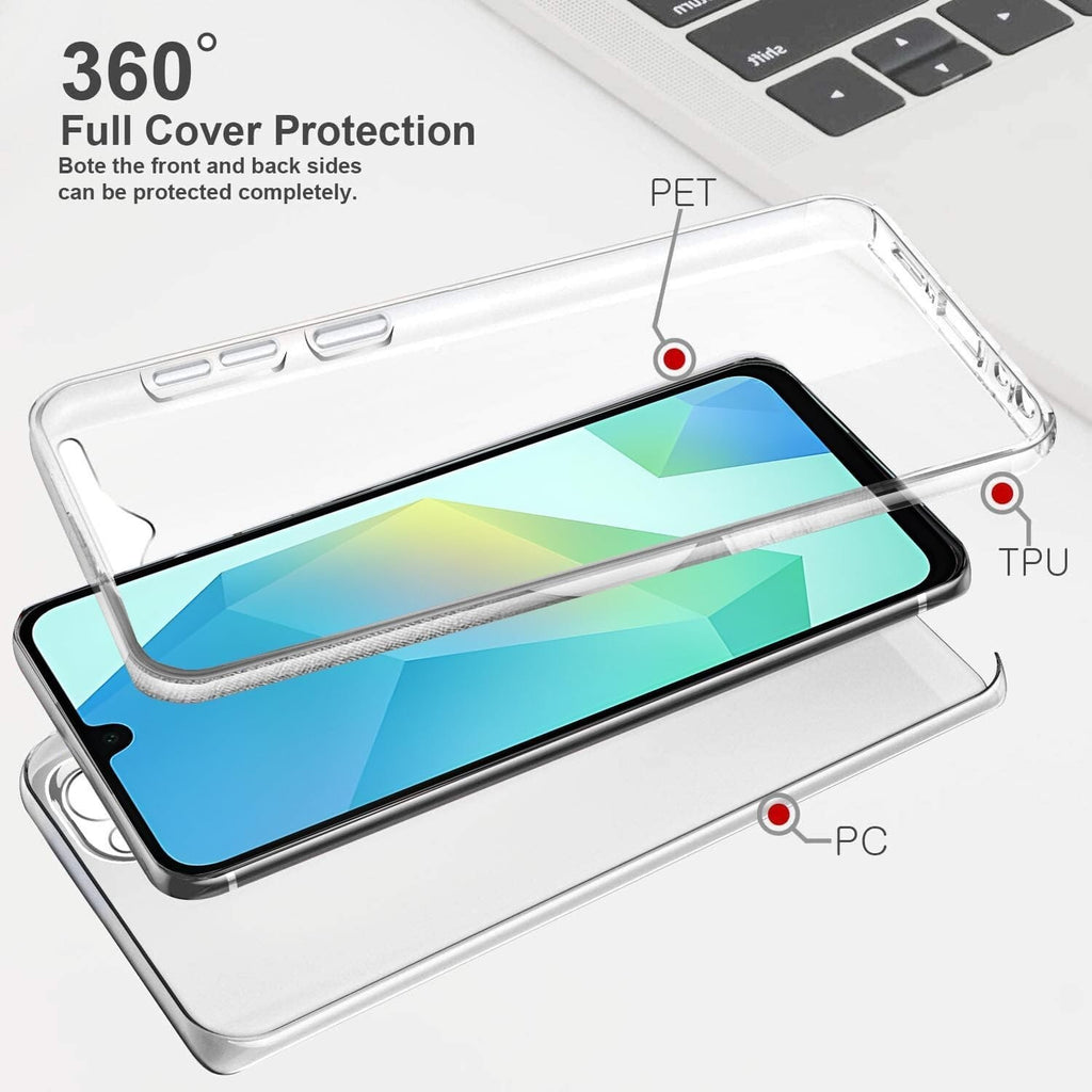 CLEAR FULL 360 Case For Samsung Galaxy A26 5G Shockproof Phone Cover