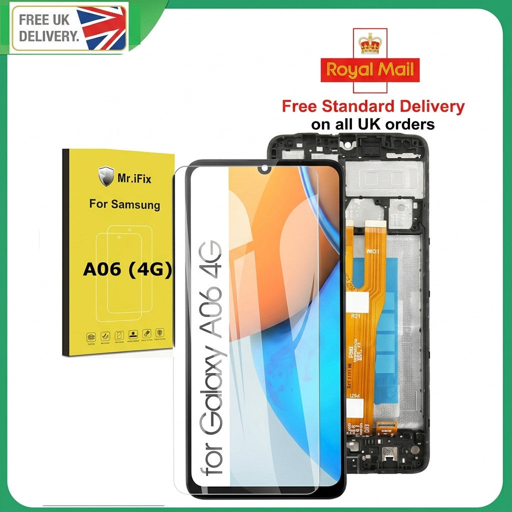 For Samsung Galaxy A06 4G SM-A065F/DS LCD Display Screen Replacement+Frame OEM