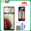 For Samsung Galaxy A12 2020 SM-A125F LCD Display Screen Touch Digitizer+Frame