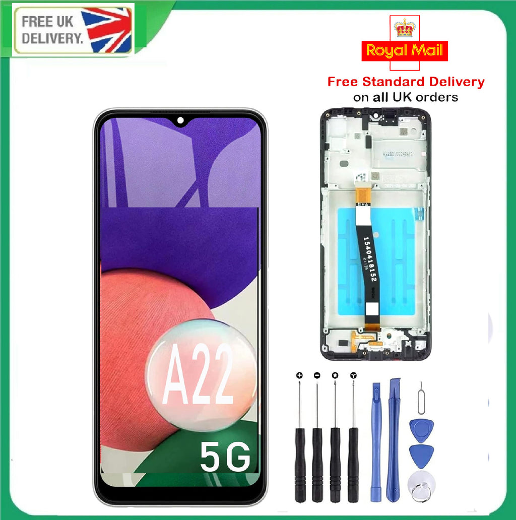 For Samsung Galaxy A22 5G SM-A226B/DSN LCD Display Screen Replacement+Frame OEM
