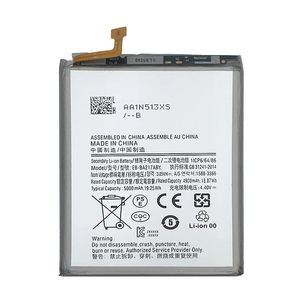 For Samsung Galaxy A12 A21S Replacement Battery 4900mAh SM-A125F EB-BA217ABY