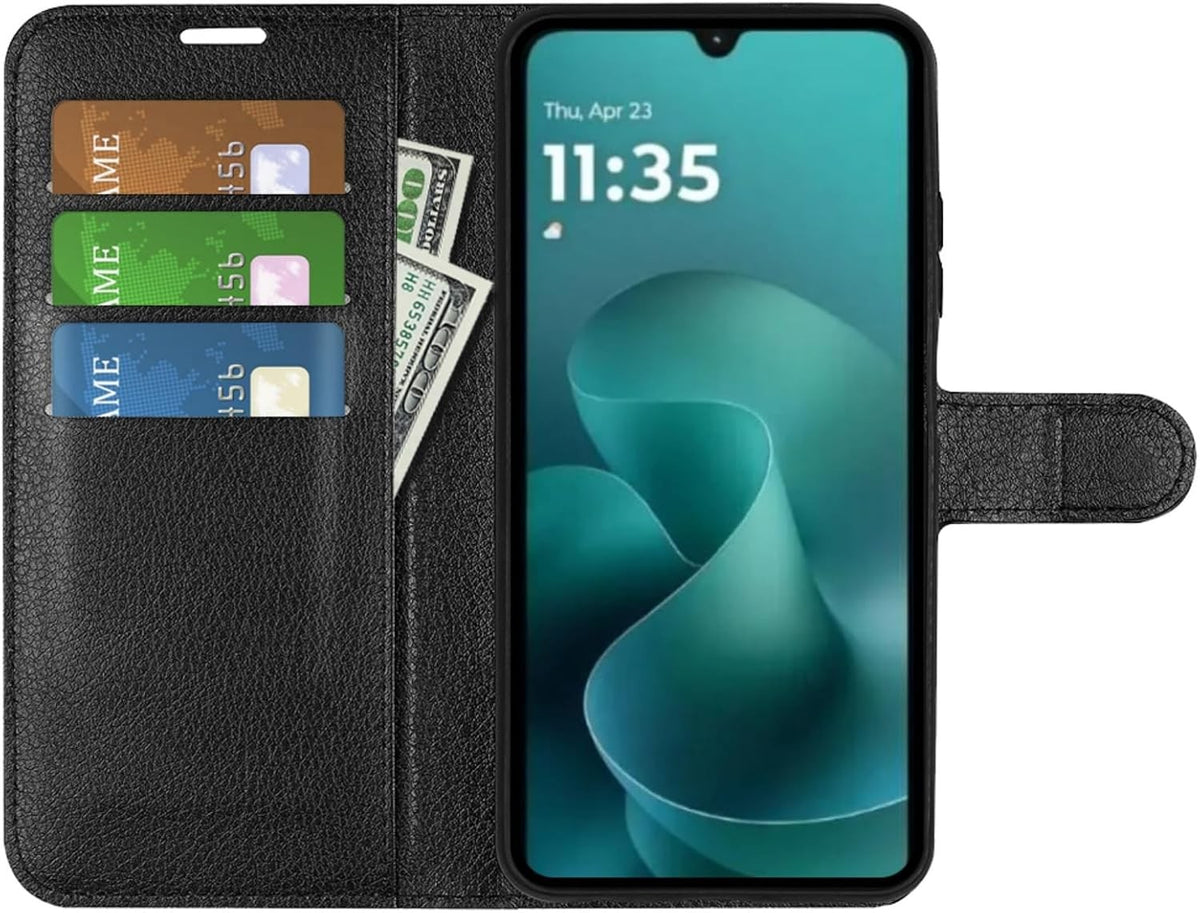 For Motorola Moto G06 Phone Case Leather Flip Shockproof Wallet Book Cover