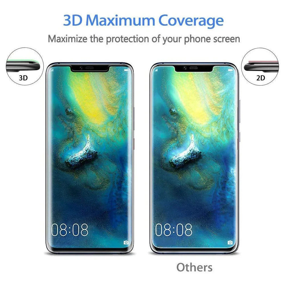FULL Tempered Glass Screen Protector For Huawei Mate 20 Pro LYA-L09 LYA-L29