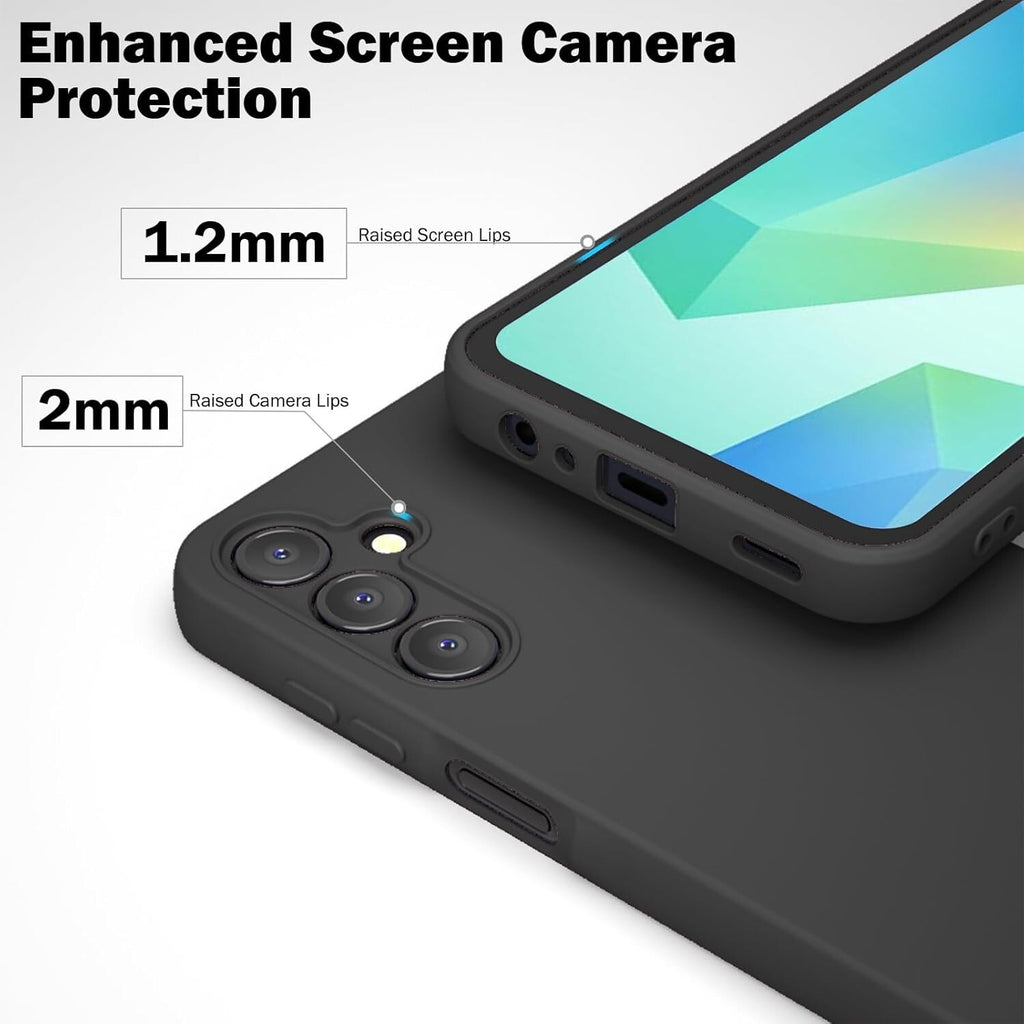 For Samsung Galaxy A16 Case, Slim Liquid Silicone Shockproof Armor phone cover