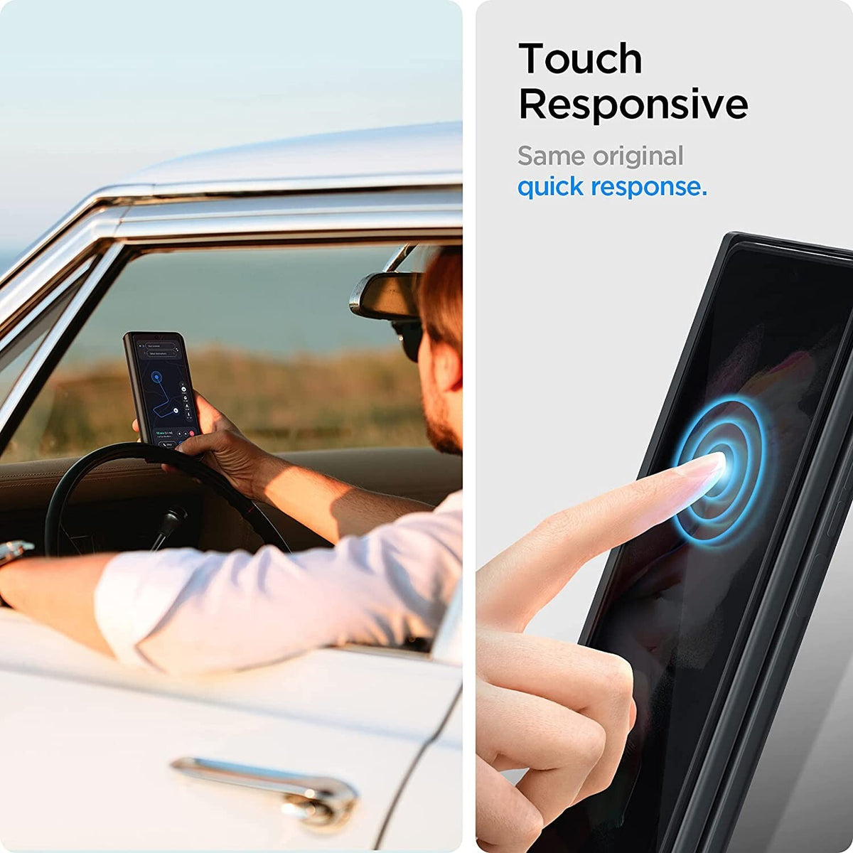 Genuine Tempered Glass Screen Protector Film For Galaxy Z Fold 5 5g 2023