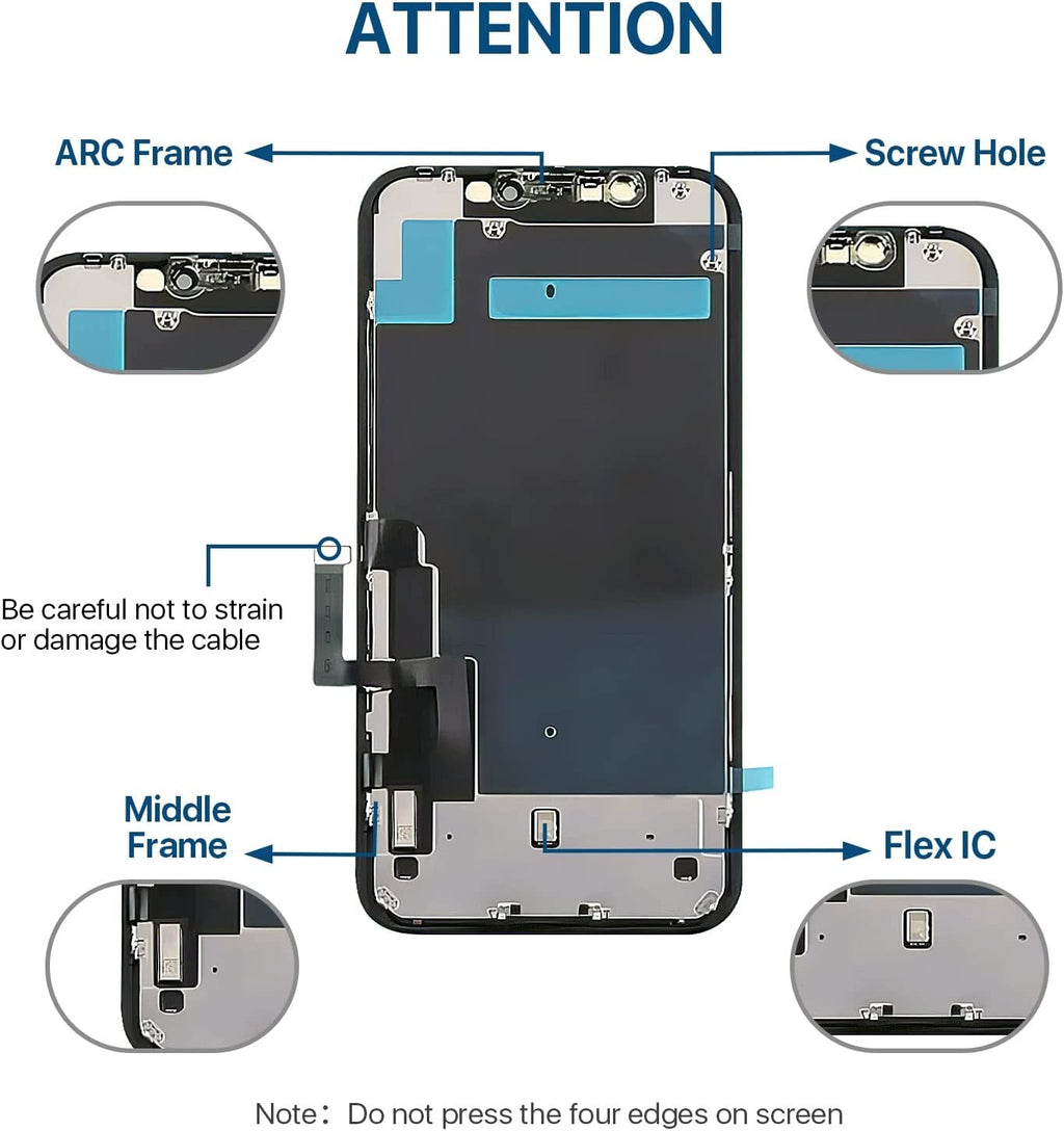 INCELL LCD For Apple iPhone 11 LCD Digitizer Screen Display Replacement