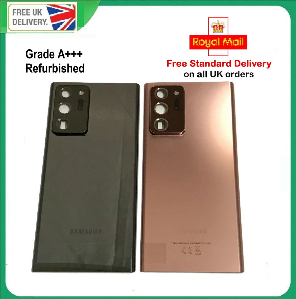 For Samsung NOTE 20 ULTRA 5G  N986 Rear Back Glass Battery Cover WITH LENS