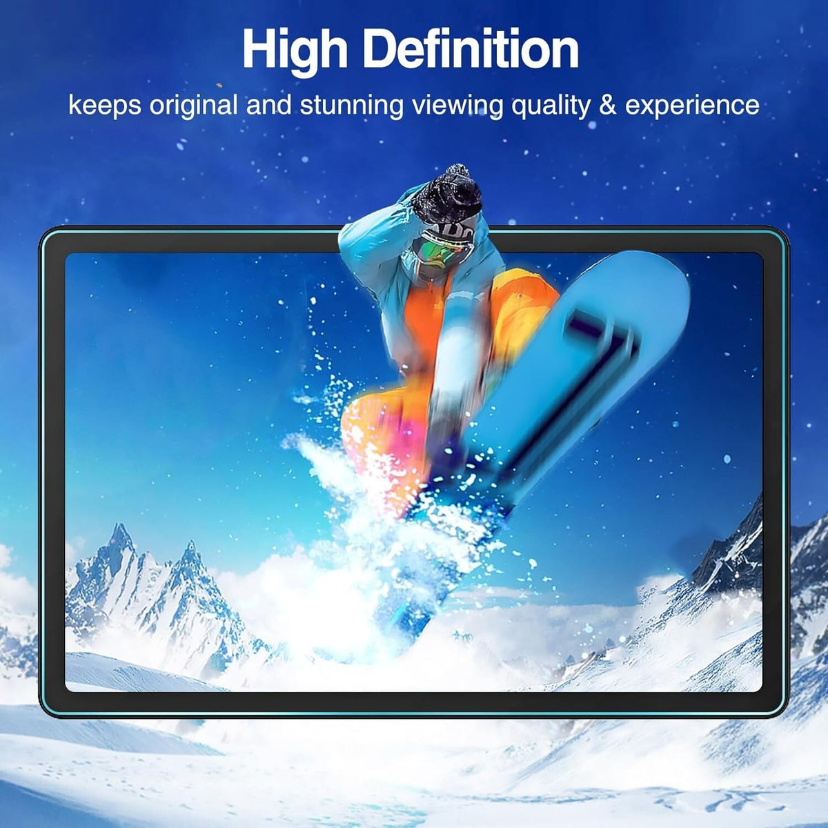 Shockproof tablet glass