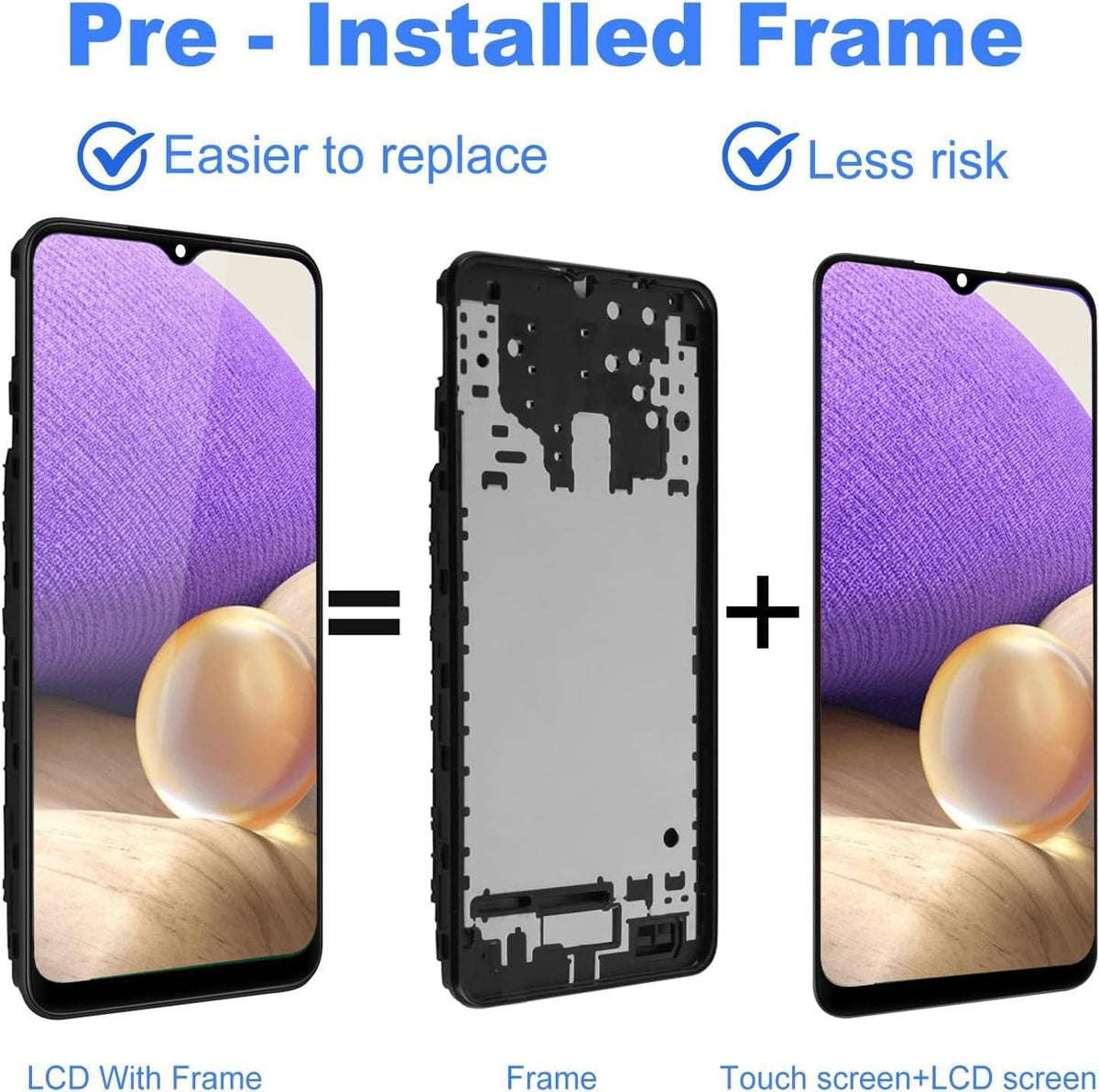 For Samsung Galaxy A32 5G SM-A326B OLED LCD Display Touch Screen Replacement LCD