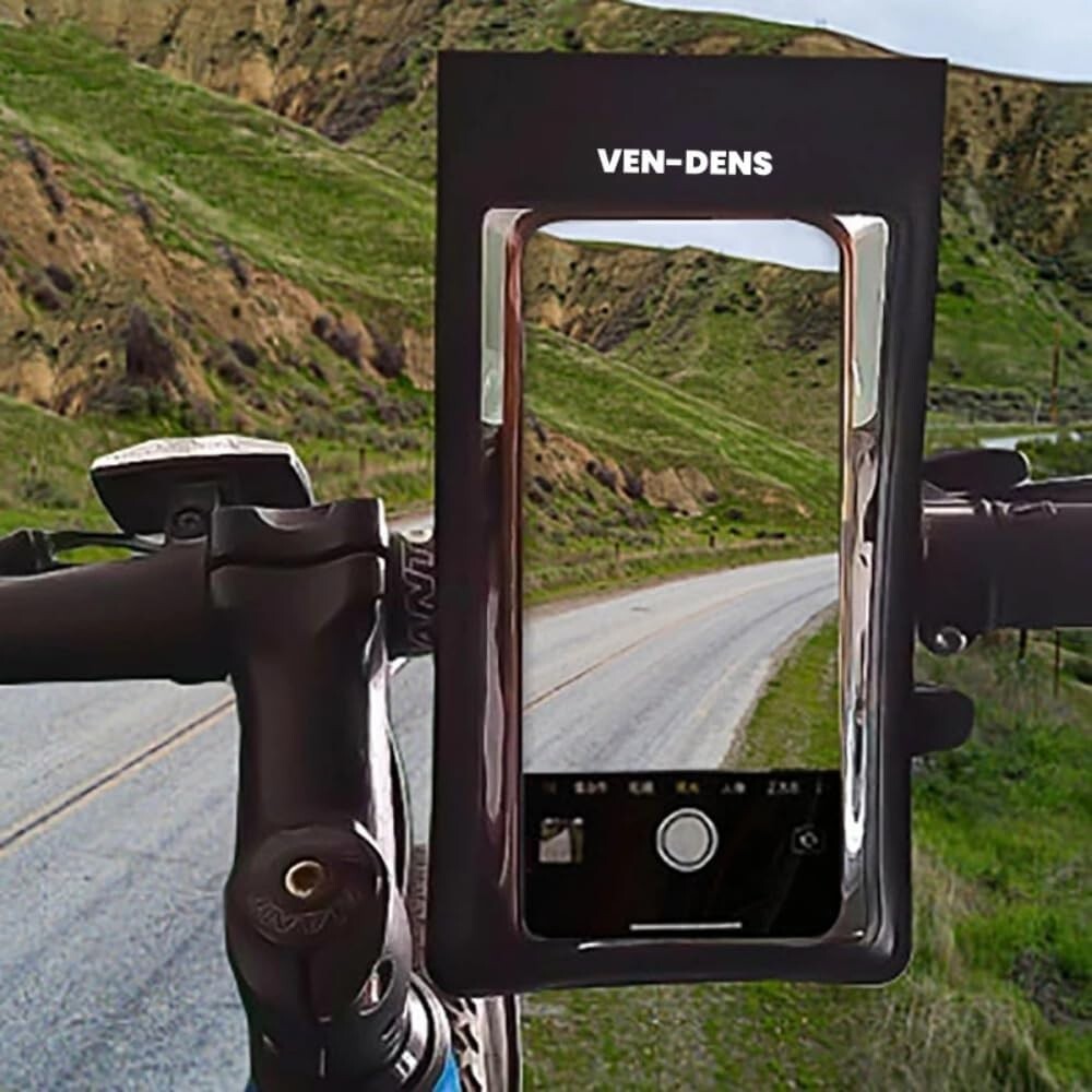 VEN-DENS Waterproof Bike Phone Holder For iPhone 15, 14, 13, 12, 15 Pro Plus MAX