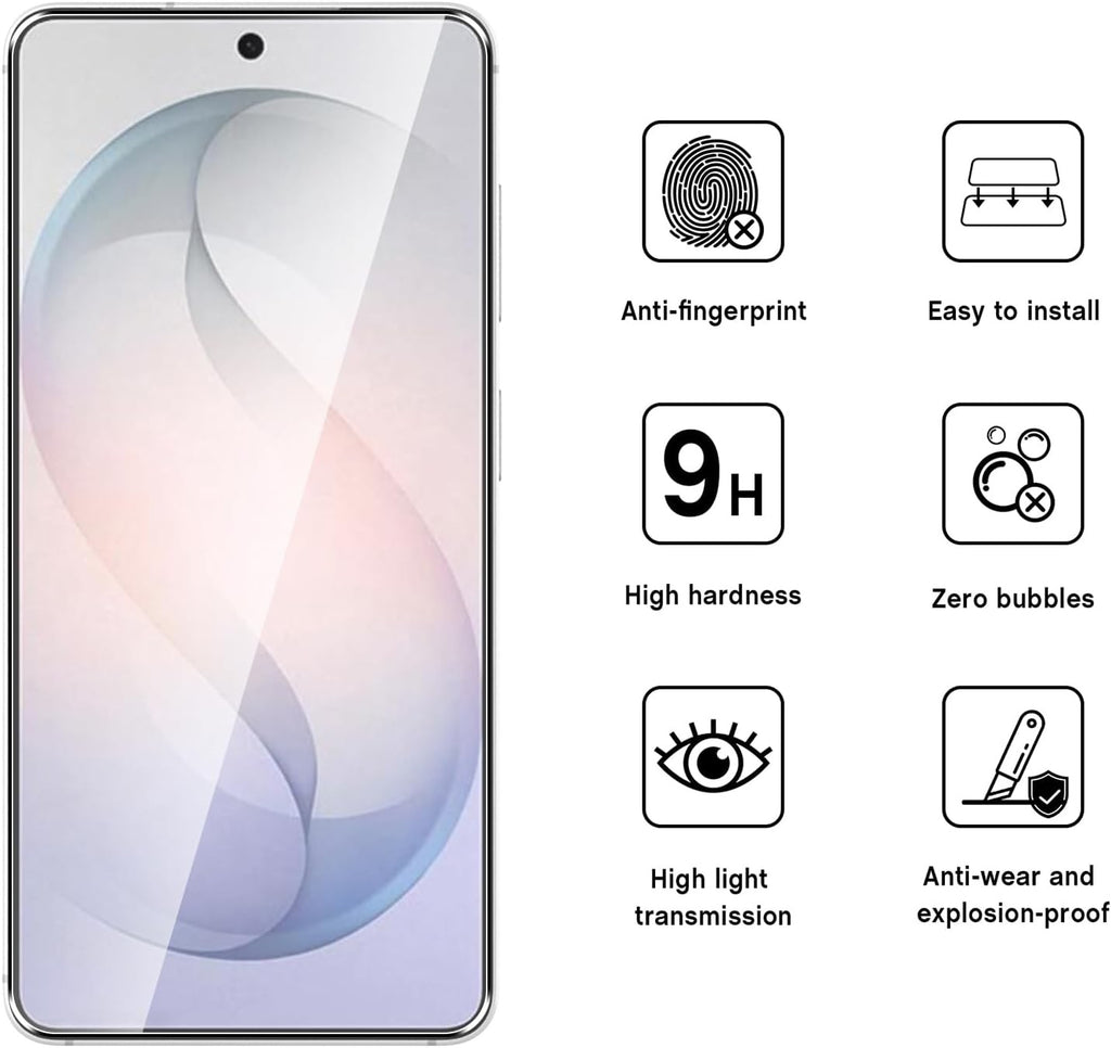 For Samsung Galaxy S26 Tempered Glass Screen Protector Cover Tempered Glass