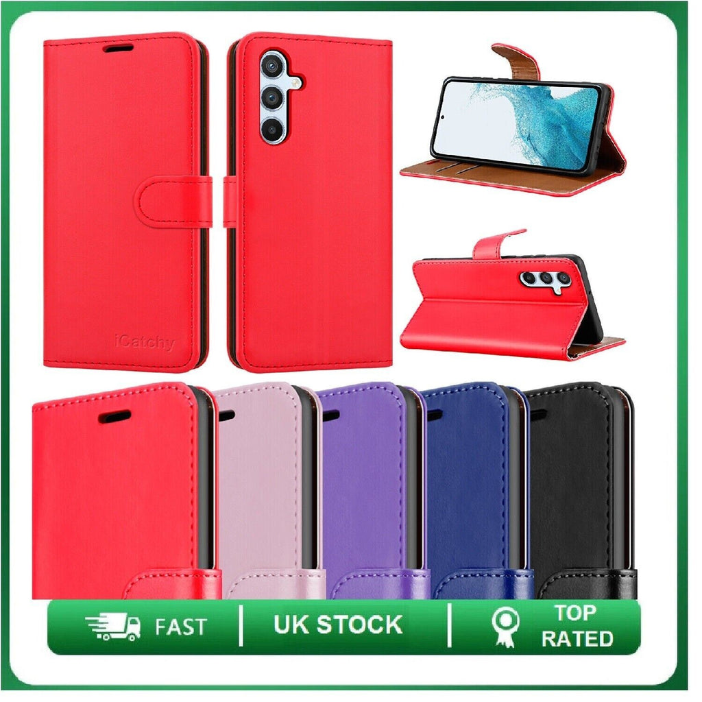 For Samsung A25 5G Galaxy A25 Phone Cover Leather Flip TPU Card Wallet Book Case