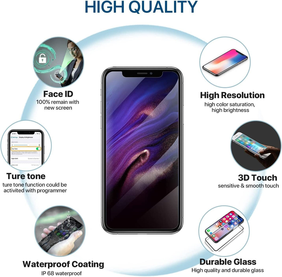 INCELL LCD For iPhone XR LCD Screen Replacement Digitizer Display Assembly