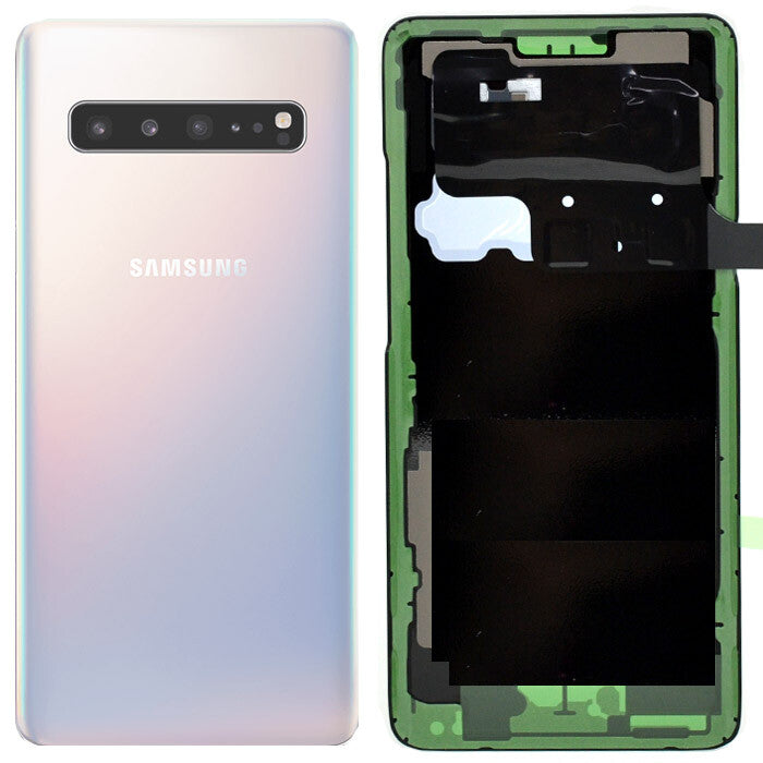For Samsung Galaxy S10 5G G977B Rear Back Glass Battery Cover Camera LENS UK