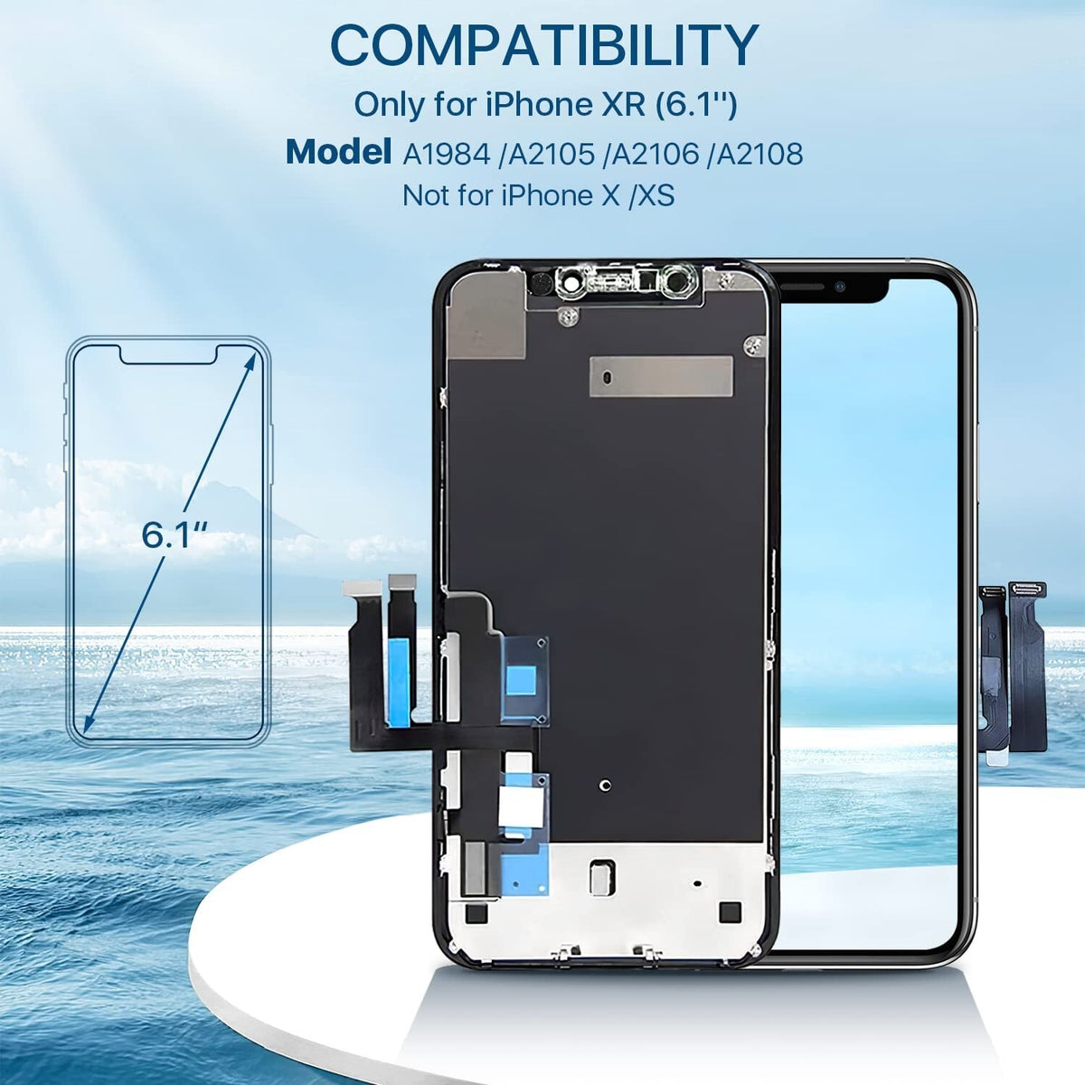 INCELL LCD For iPhone XR LCD Screen Replacement Digitizer Display Assembly