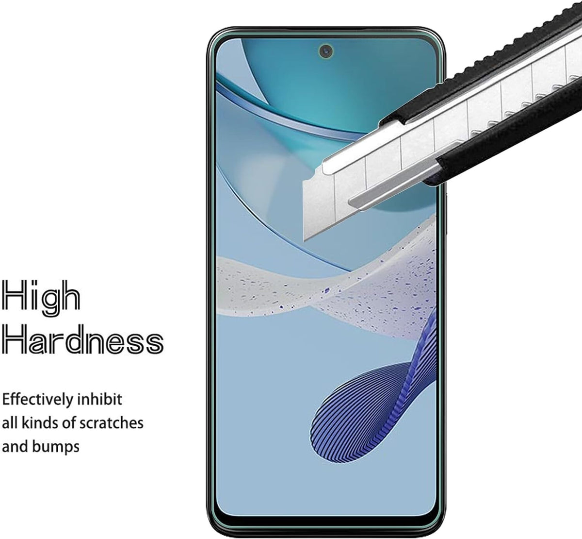 Gorilla Tempered Glass Screen Protector For Motorola Moto G54 5G, G14, G73