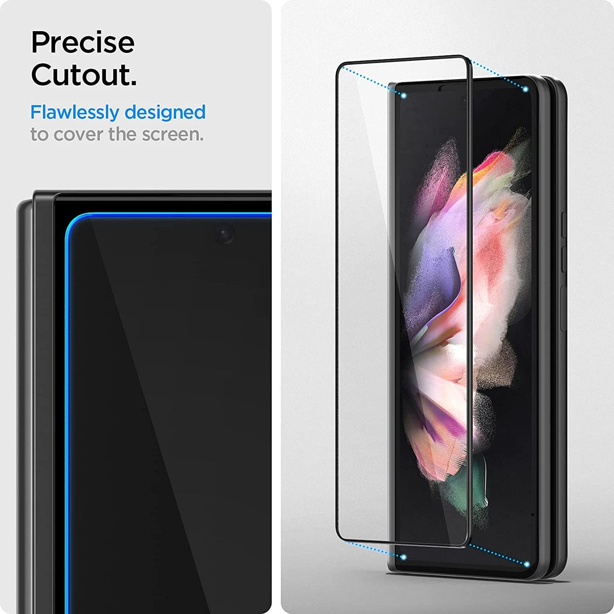 Genuine Tempered Glass Screen Protector Film For Galaxy Z Fold 5 5g 2023