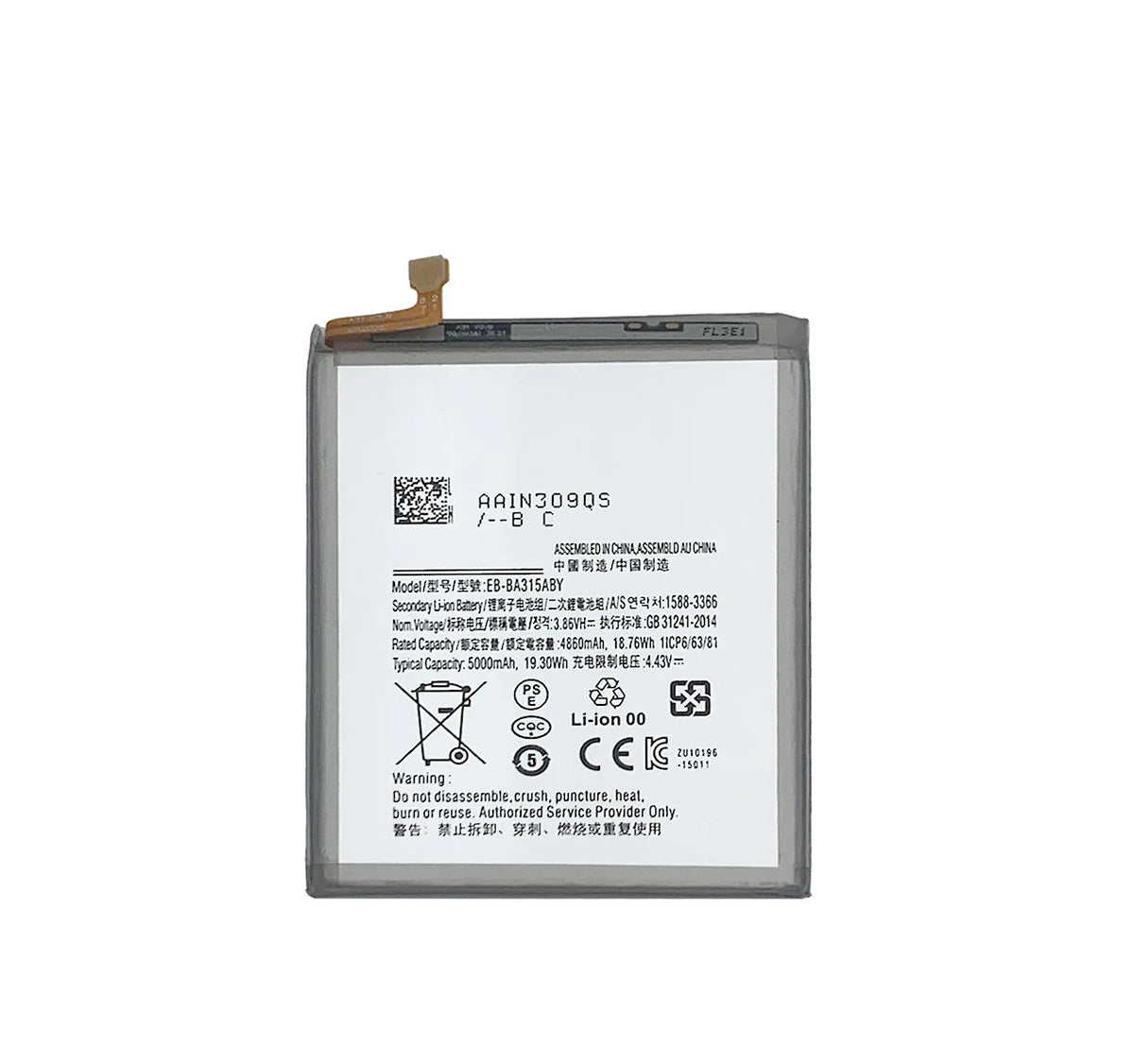 NEW Replacement Samsung Galaxy A32 4G Battery EB-BA315ABY 5000mAh SM-A325F-UK