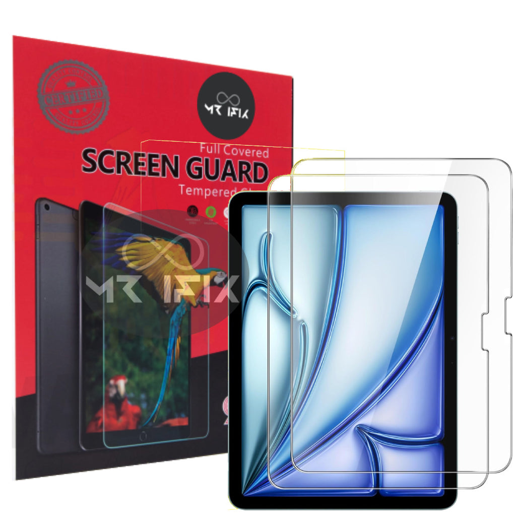 For iPad Air 11-Inch M2 (2024) Tempered Glass Screen Protector for iPad Air 11