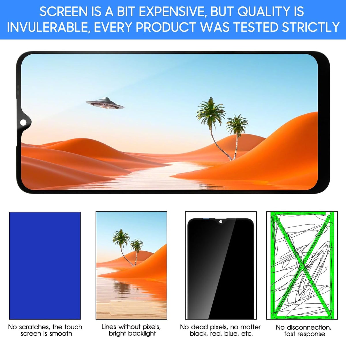 For Samsung Galaxy A36 5G SM-A366B OLED LCD Display Touch Screen Replacement LCD