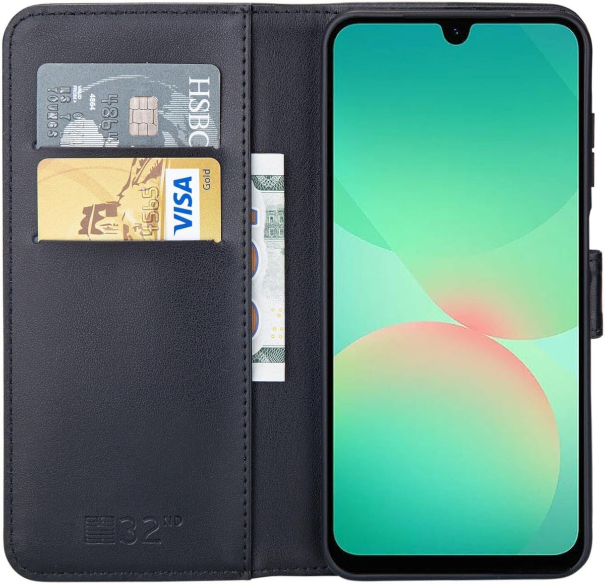 For Samsung Galaxy A26 5G Case Leather Wallet Book Flip Stand Cover for A26 5G