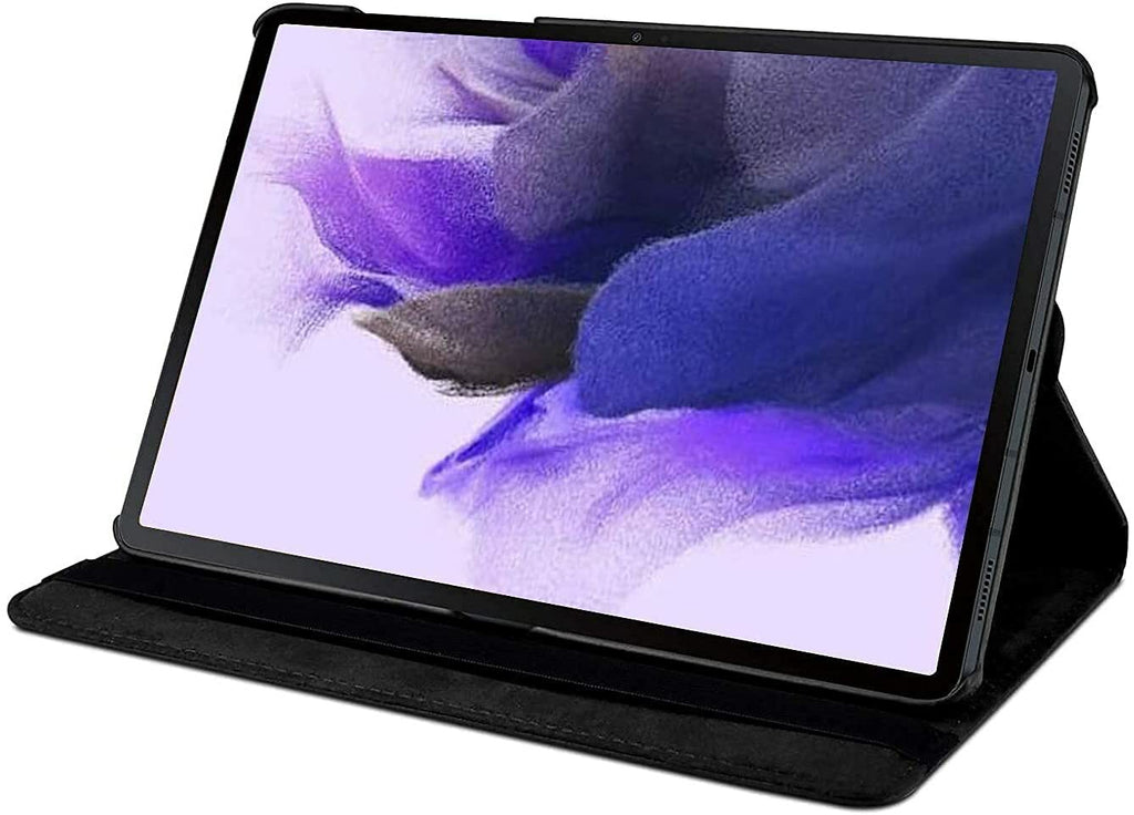 For Samsung Galaxy Tab S7 FE Case Leather Folio Stand Cover  T730 / T736B