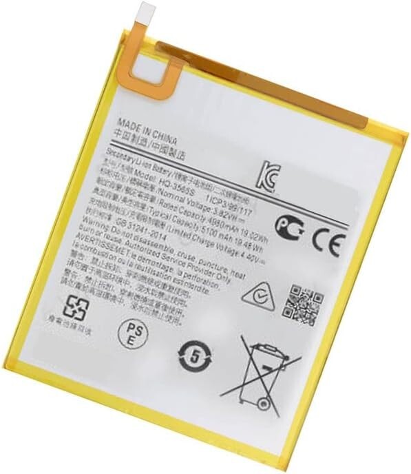 Tab A7 Lite battery detail