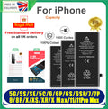Replacement Battery For iPhone SE 5 5s 6 6s 7 8 X XS XR SE2 11 PRO MAX PLUS