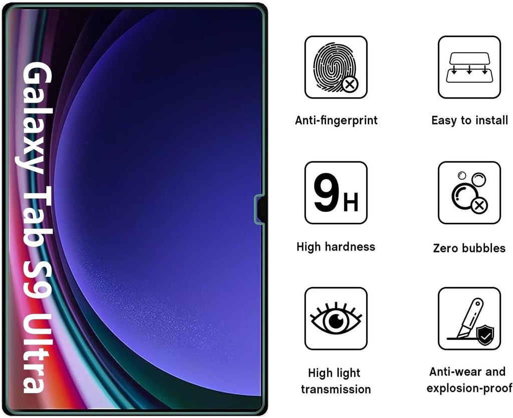 Tab S9 Ultra glass HD clarity