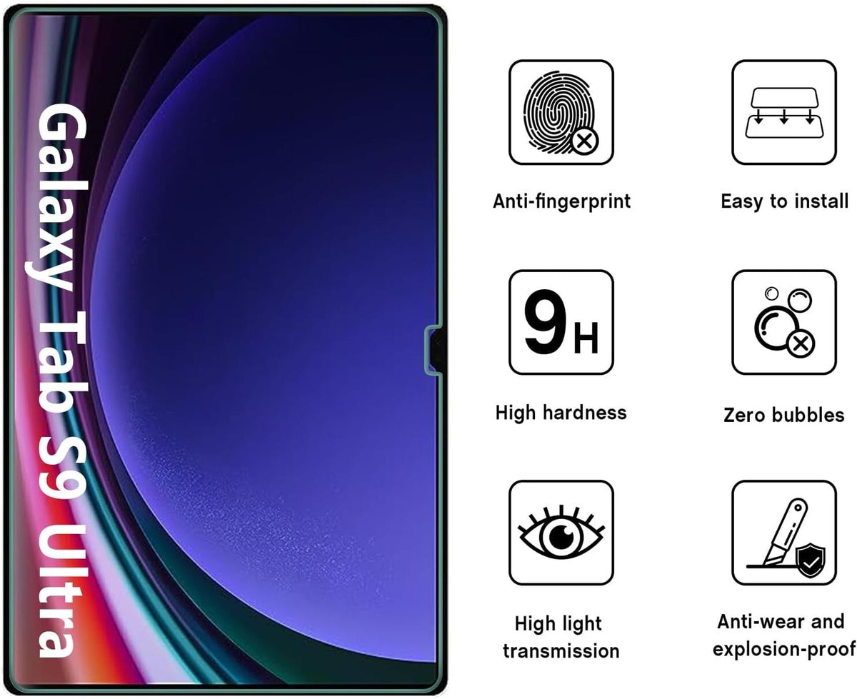 Tab S9 Ultra glass HD clarity