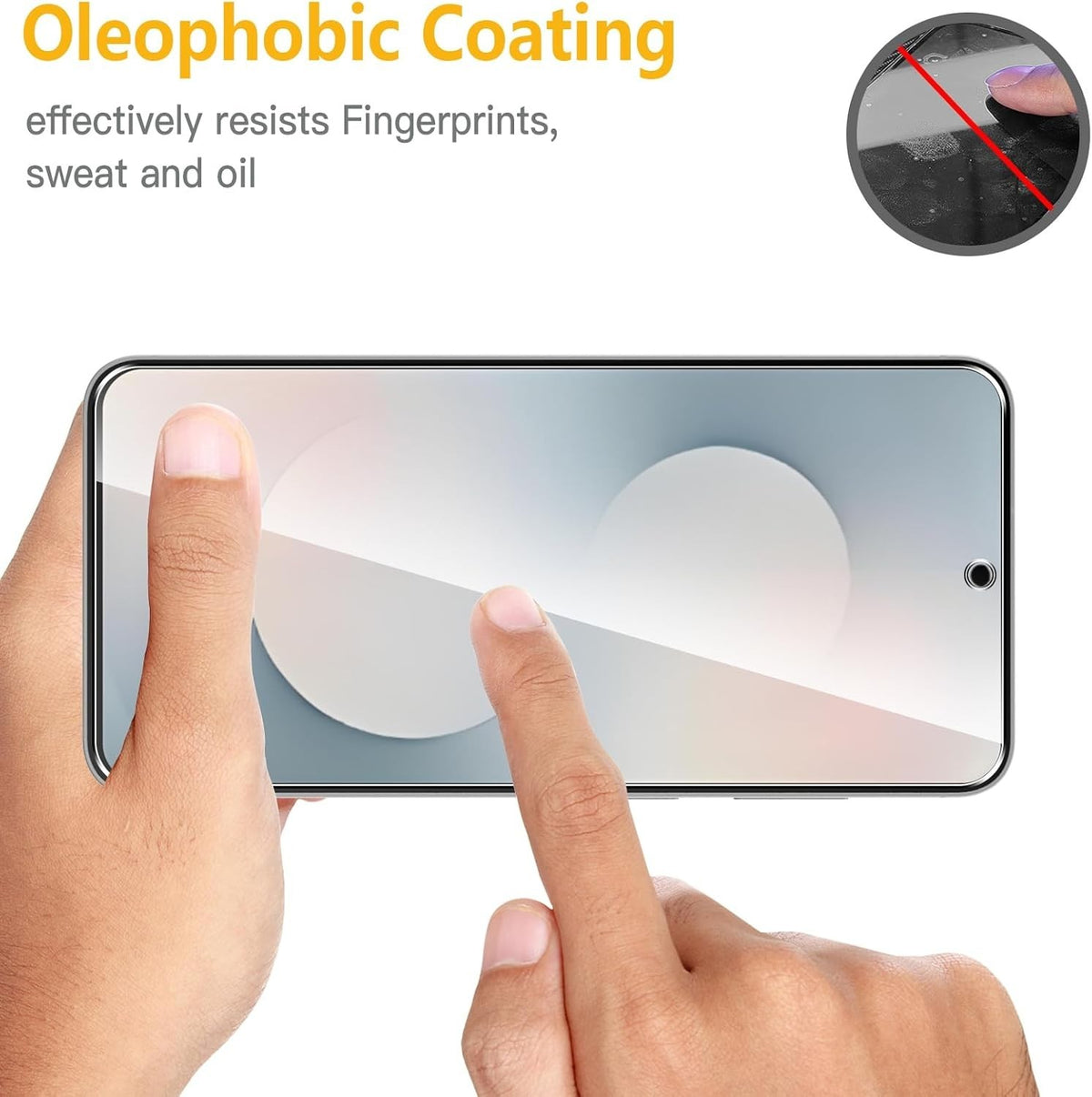 For Samsung Galaxy S25 FE Tempered Glass Screen Protector Cover Tempered Glass