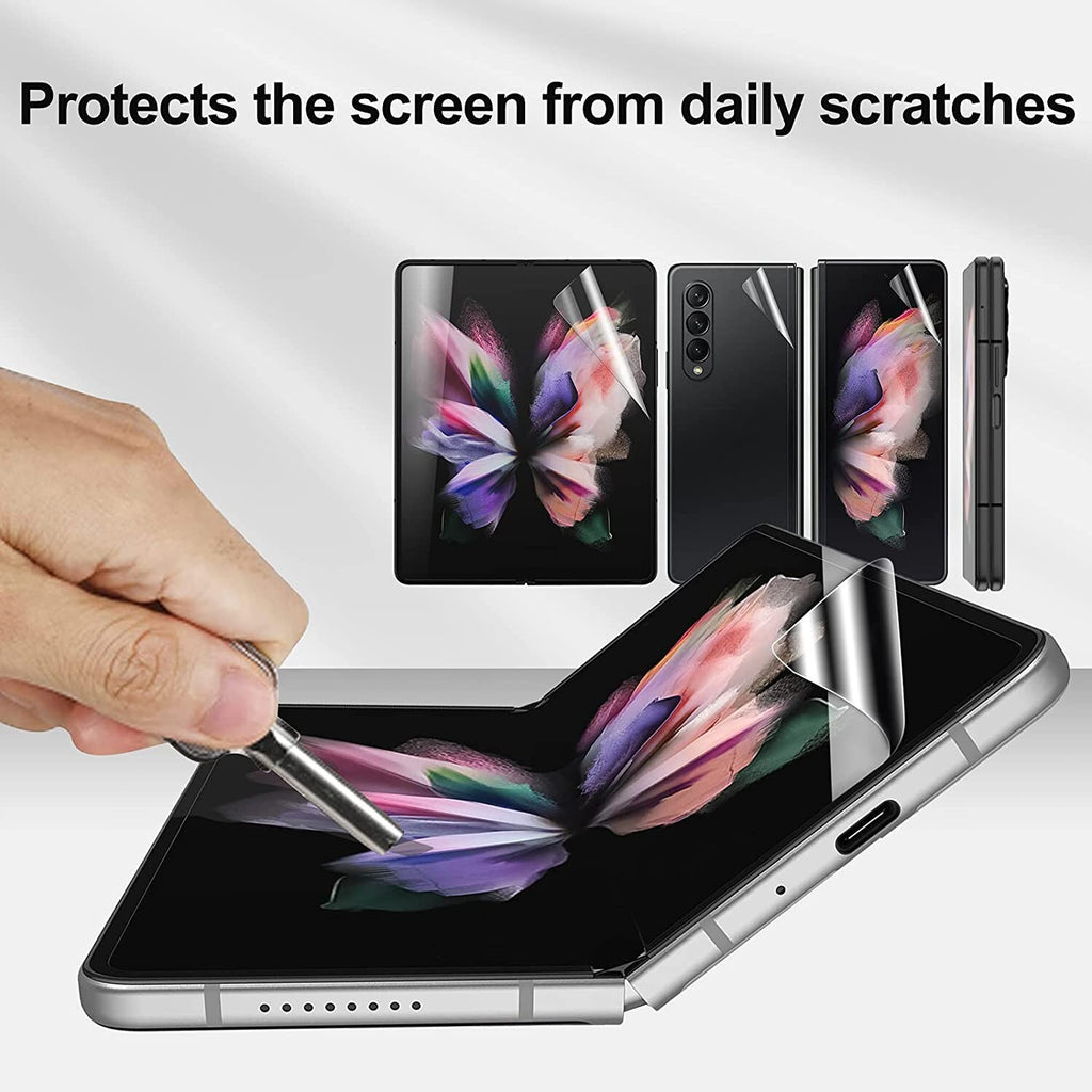For Samsung Galaxy Z Fold 5 Main screen & front & back Screen Protector Film 5G