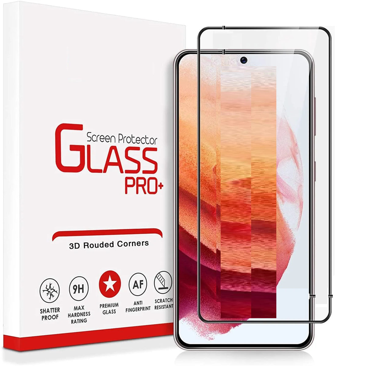 For Samsung Galaxy S24 S23 S22 Plus Full Cover Tempered Glass Screen Protector