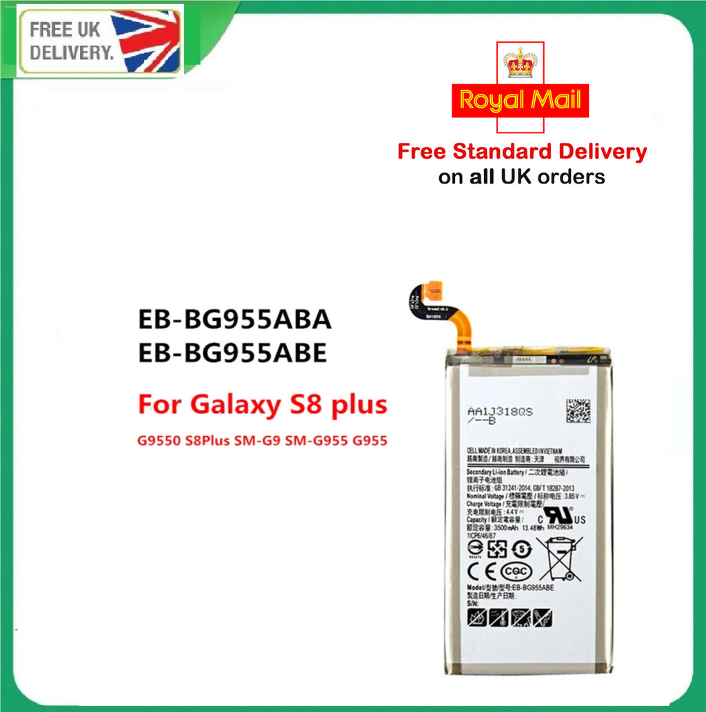 For Samsung Galaxy S8+ Plus EB-BG955ABE 3500mAh Internal Replacement Battery