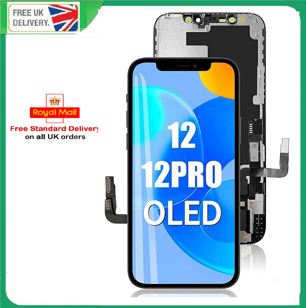 iPhone 12/ 12 Pro LCD OLED screen Replacement Display Assembly