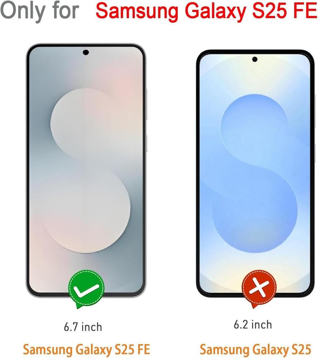 For Samsung Galaxy S25 FE Tempered Glass Screen Protector Cover Tempered Glass