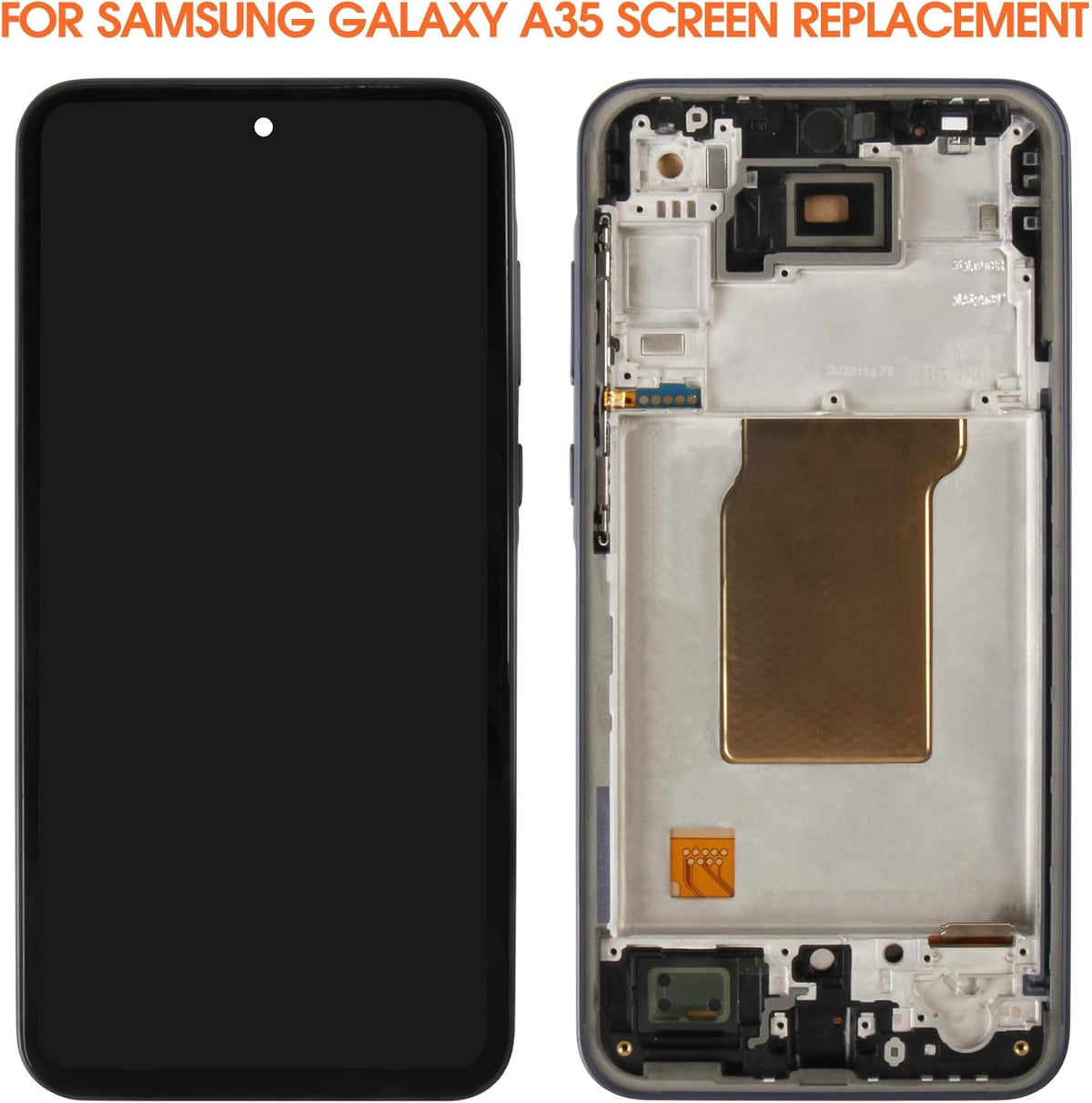 For Samsung Galaxy A35 5G A356 Genuine OLED LCD Screen Display SM-A356B/SM-A356E
