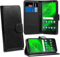 Wallet Case Card Slot Cover for Motorola Moto G6 Phone Case PU Leather