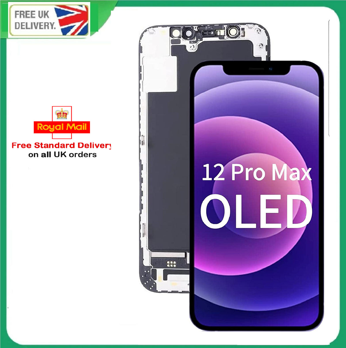 INCELL LCD For Apple iPhone 12 Pro Max 3D Touch Digitizer Display Assembly