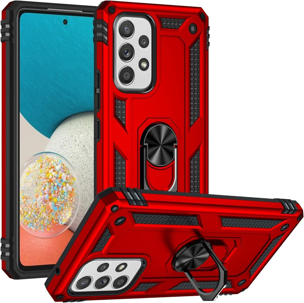 Case For Samsung Galaxy A52 A52s TOUGH Shockproof ARMOUR Stand Phone Ring Case